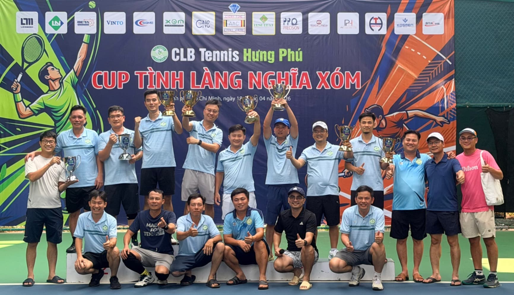 Giải Tennis CLB Tennis Hưng Phú 2026